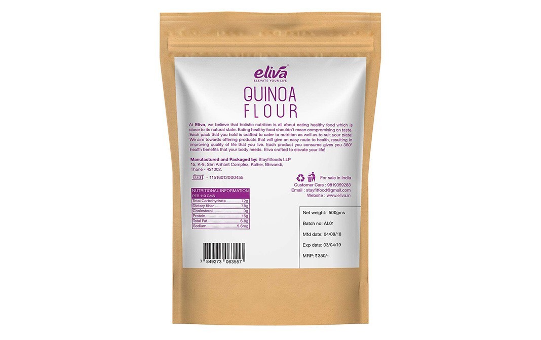 Eliva Quinoa Flour    Pack  500 grams